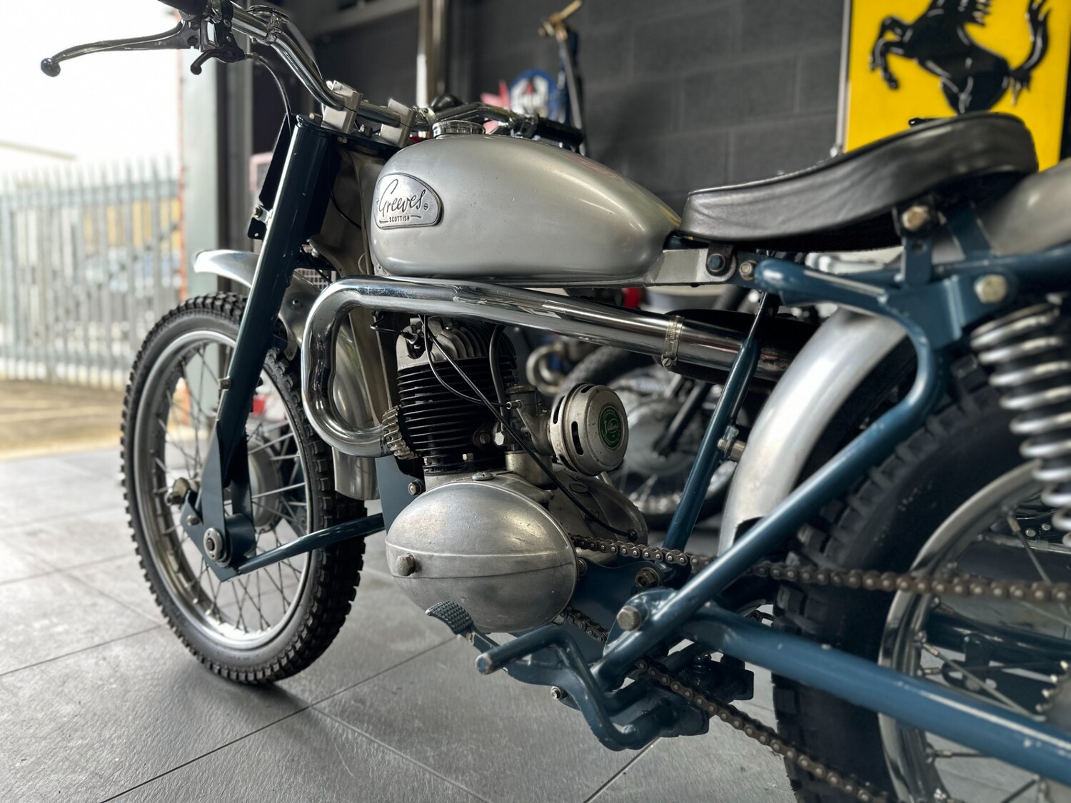 GILERA 1958 GREEVES 197CC 20TA SCOTTISH TRIALS