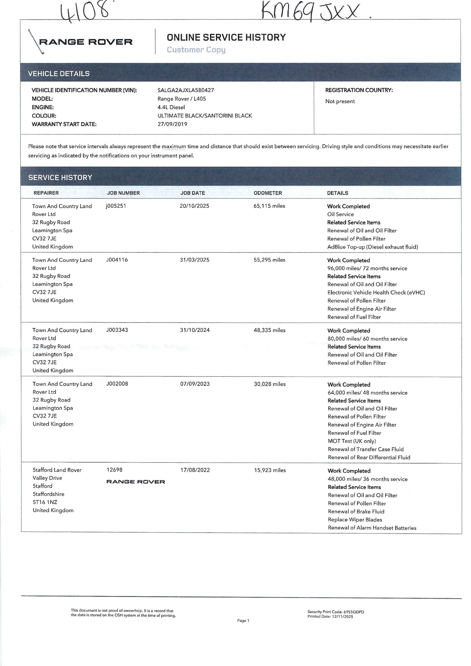 Used Land Rover Range Rover 2019 for sale - 76682540: Photo 2