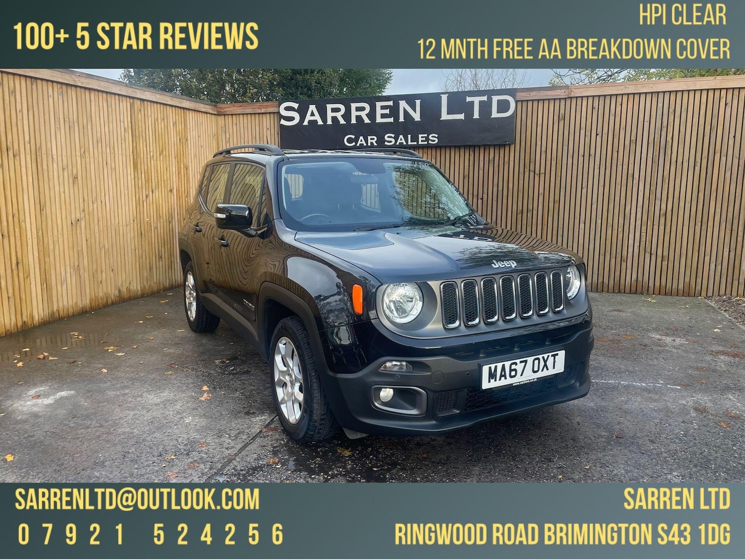 Used Jeep Renegade 2017 for sale - 76318217: Photo 1