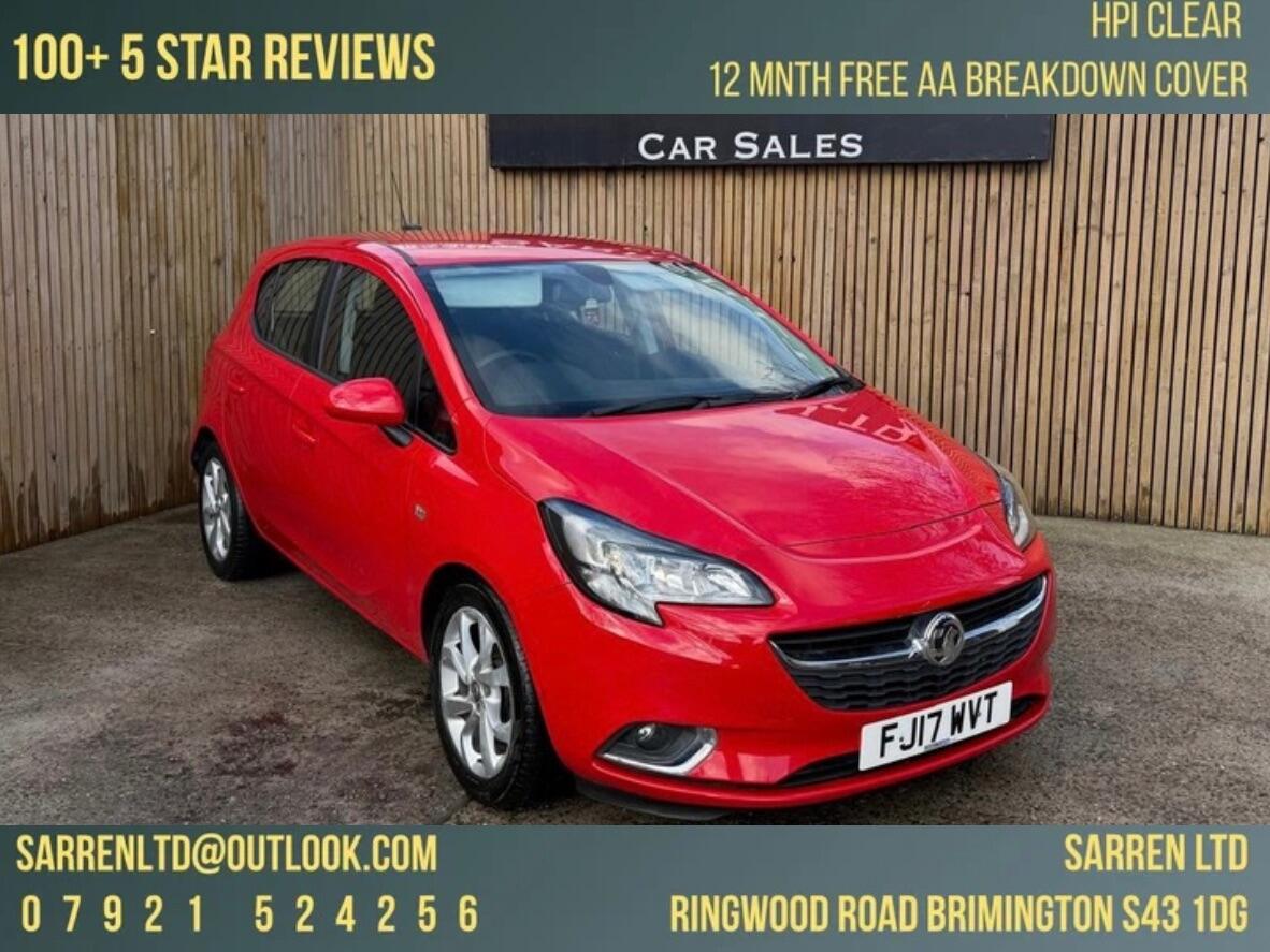 Used Vauxhall Corsa 2017 for sale - 77396489: Photo 1