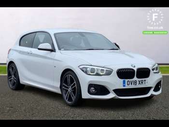 BMW, 1 Series 2018 (68) 2.0 118D M SPORT SHADOW EDITION 5d-1 OWNER FROM NEW-BLACK DAKOTA LEATHER-18 5-Door