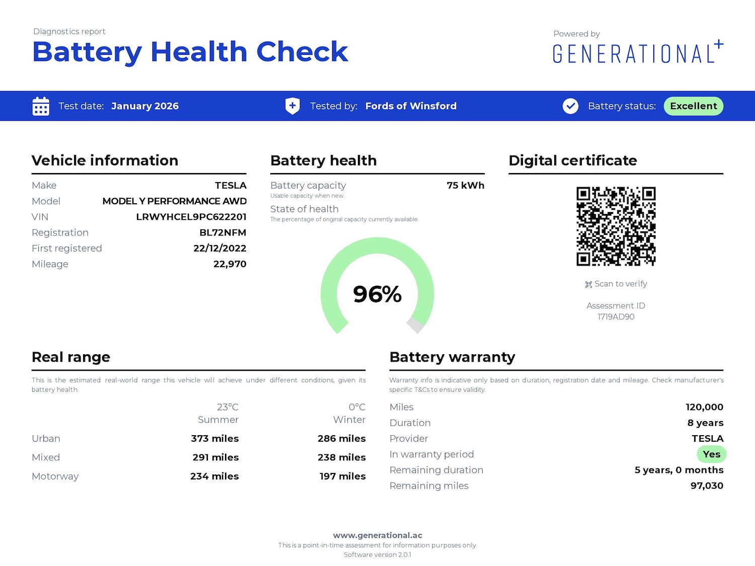 Used Tesla Model Y 2022 for sale - 77006789: Photo 18