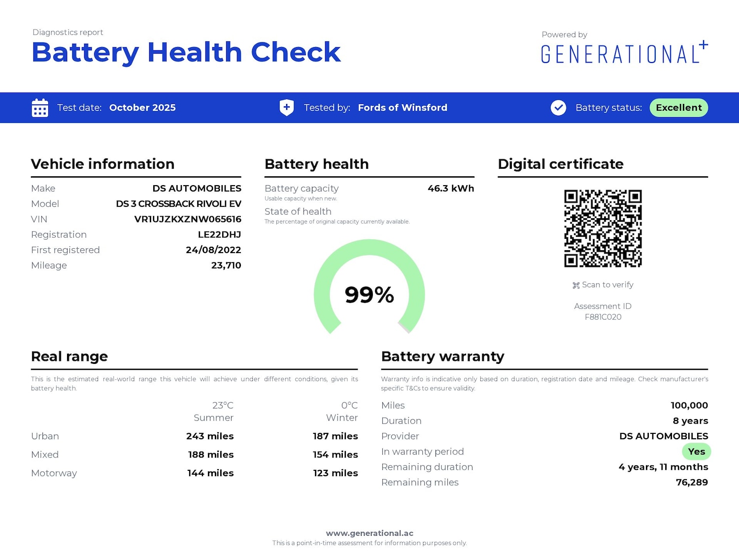 Used DS Automobiles DS 3 2022 for sale - 76040898: Photo 25