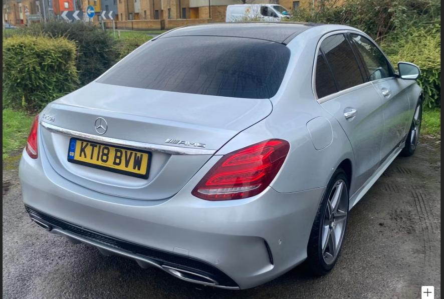 Used Mercedes-Benz C Class 2018 for sale - 77334307: Photo 2