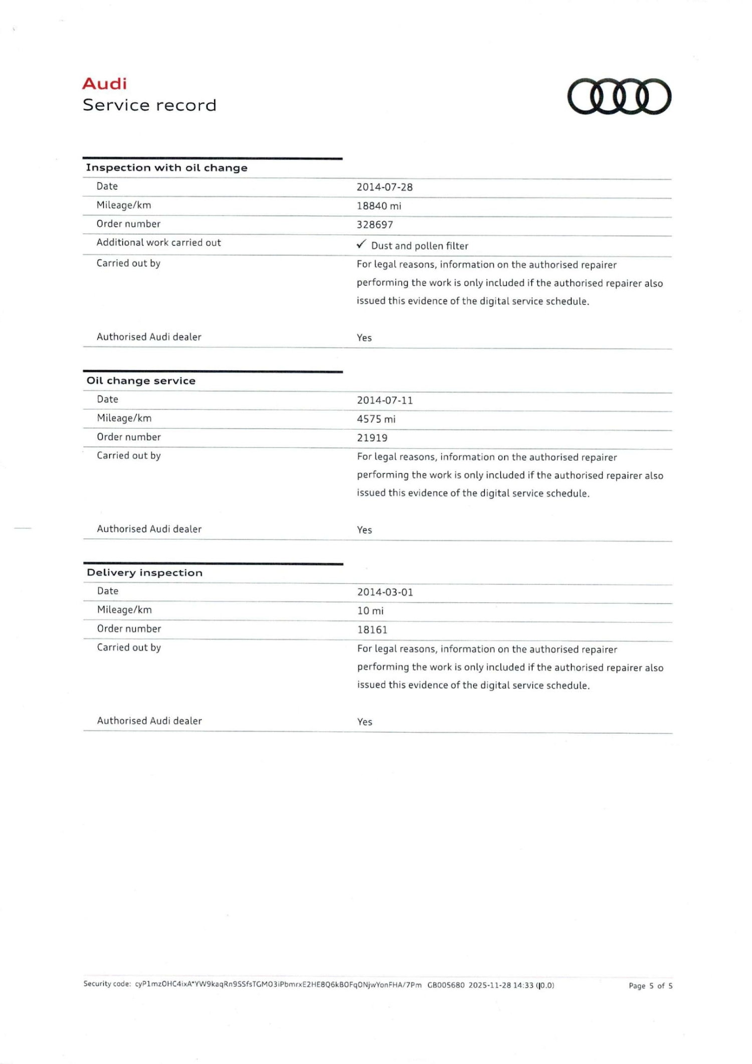 Used Audi RS4 2014 for sale - 77383426: Photo 10