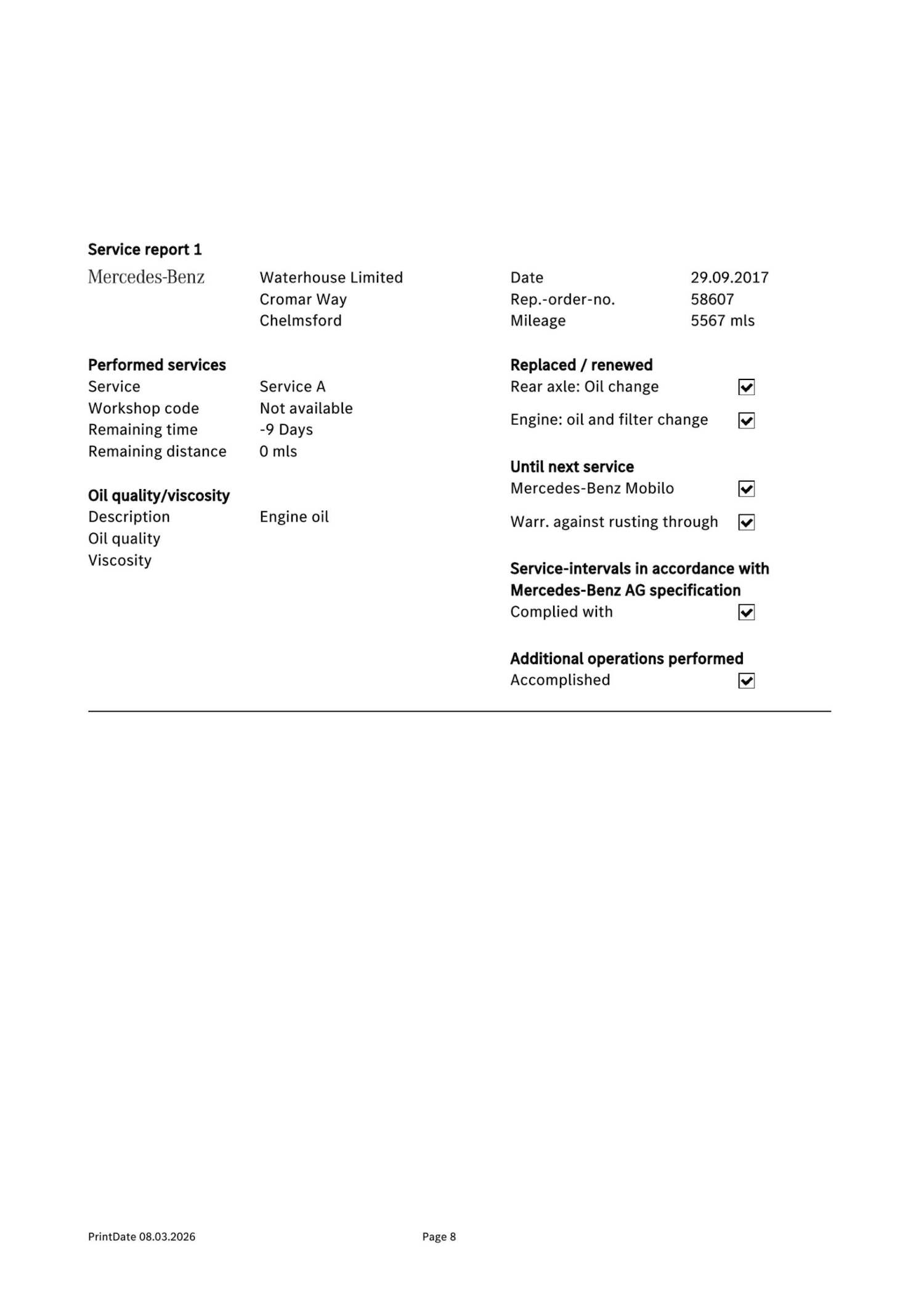 Used Mercedes-Benz C Class 2016 for sale - 77798391: Photo 7