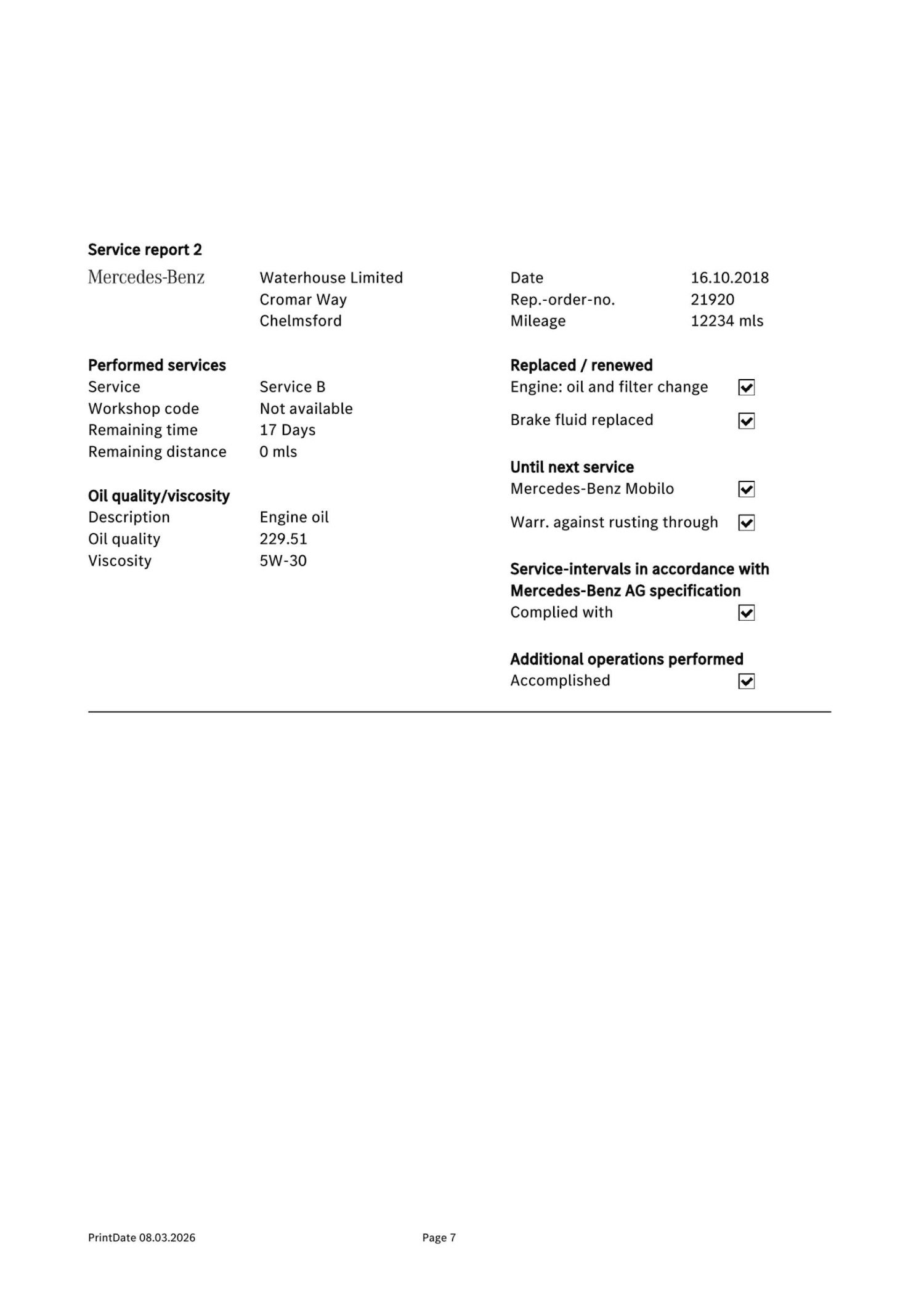 Used Mercedes-Benz C Class 2016 for sale - 77798391: Photo 9