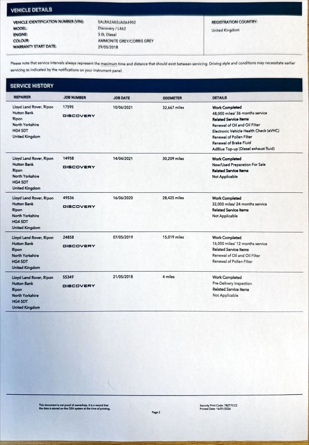 Used Land Rover Discovery 2018 for sale - 77533977: Photo 11