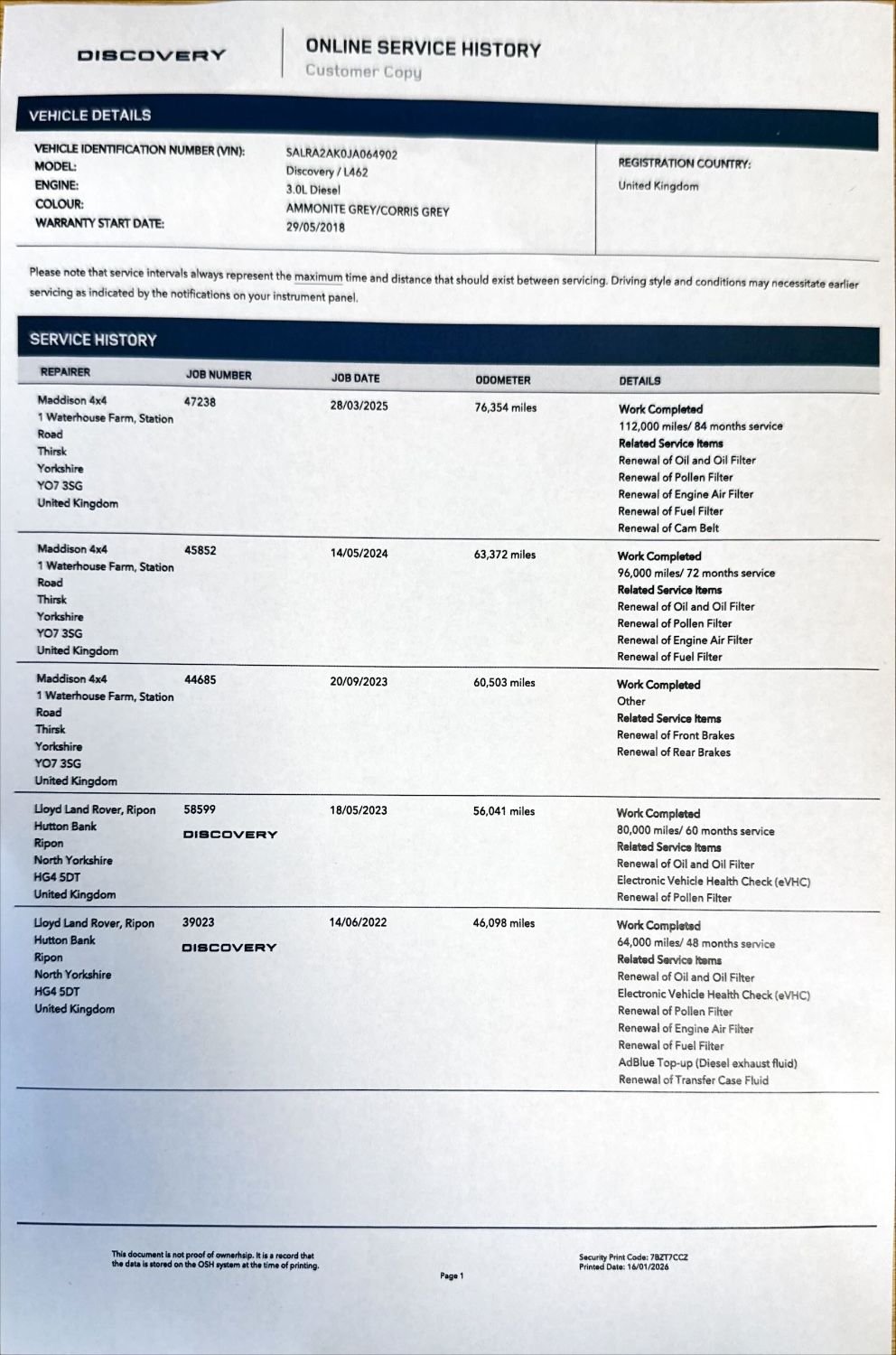 Used Land Rover Discovery 2018 for sale - 77319544: Photo 10
