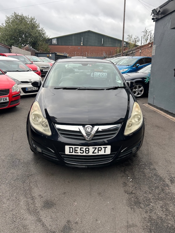 Used Vauxhall Corsa 2008 for sale - 76198649: Photo 1