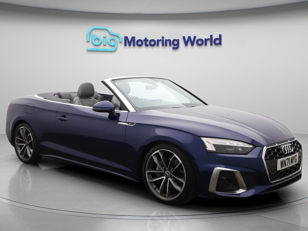 Used Audi A5 Cabriolet 2021 for sale - 76607648: Photo 1