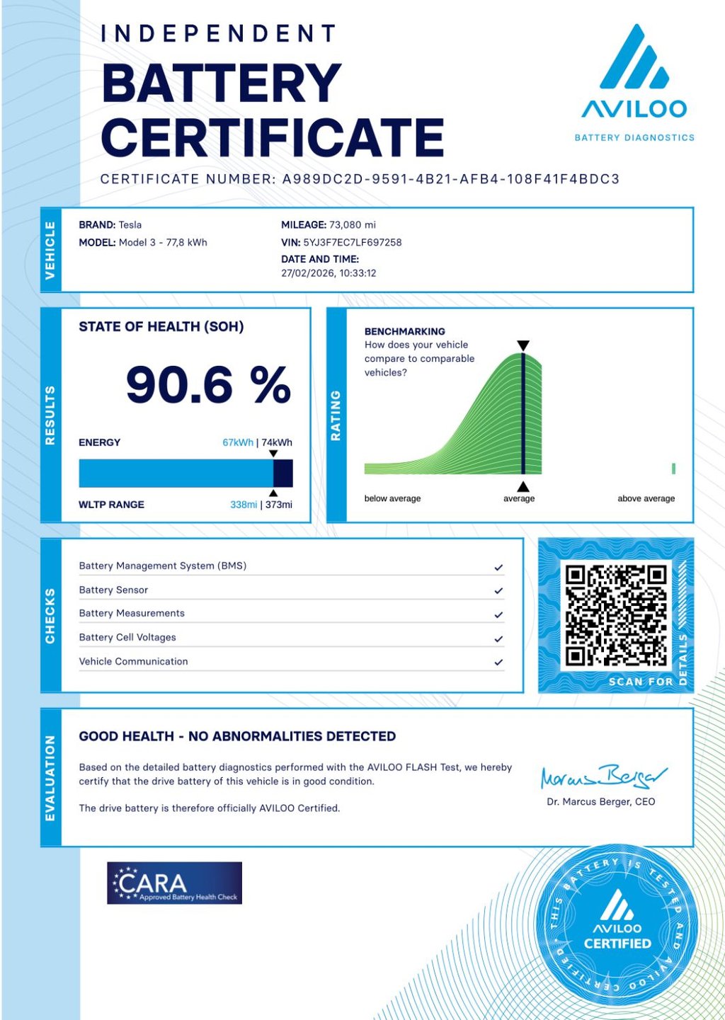 Used Tesla Model 3 2020 for sale - 77835397: Photo 4