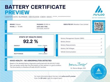 Used Polestar Polestar 2 2021 for sale - 76547207: Photo