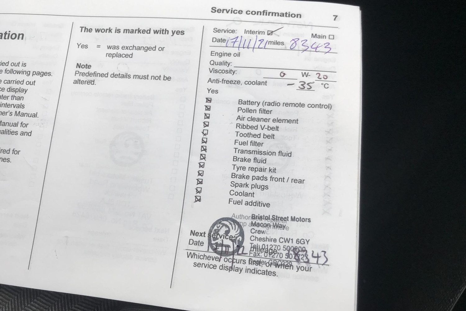 Used Vauxhall Corsa 2020 for sale - 77123866: Photo 23