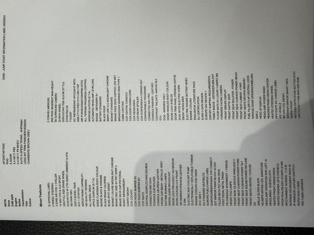 Used Land Rover Defender 2025 for sale - 78102705: Photo 21