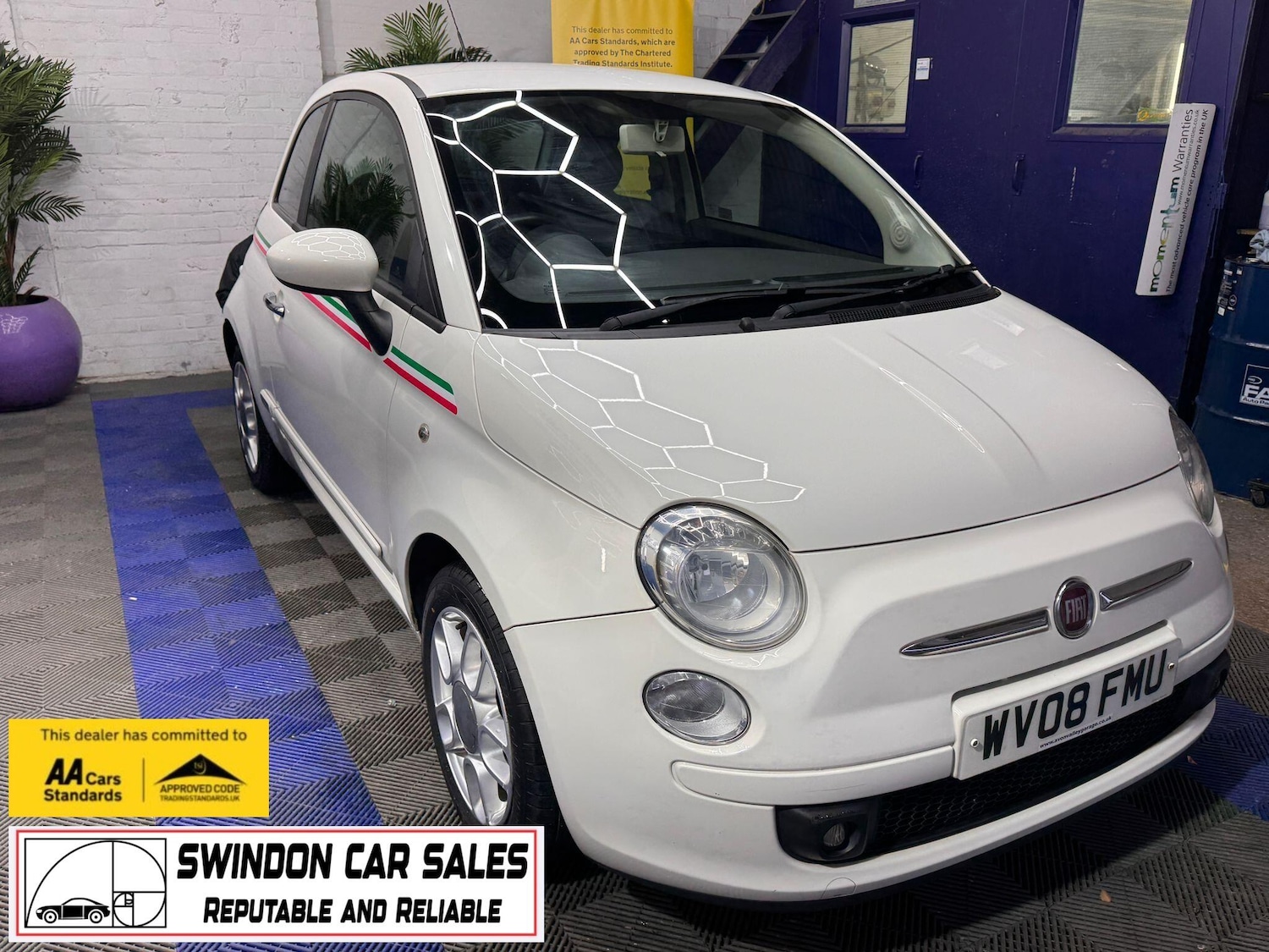 Used Fiat 500 2008 for sale - 76800972: Photo 2