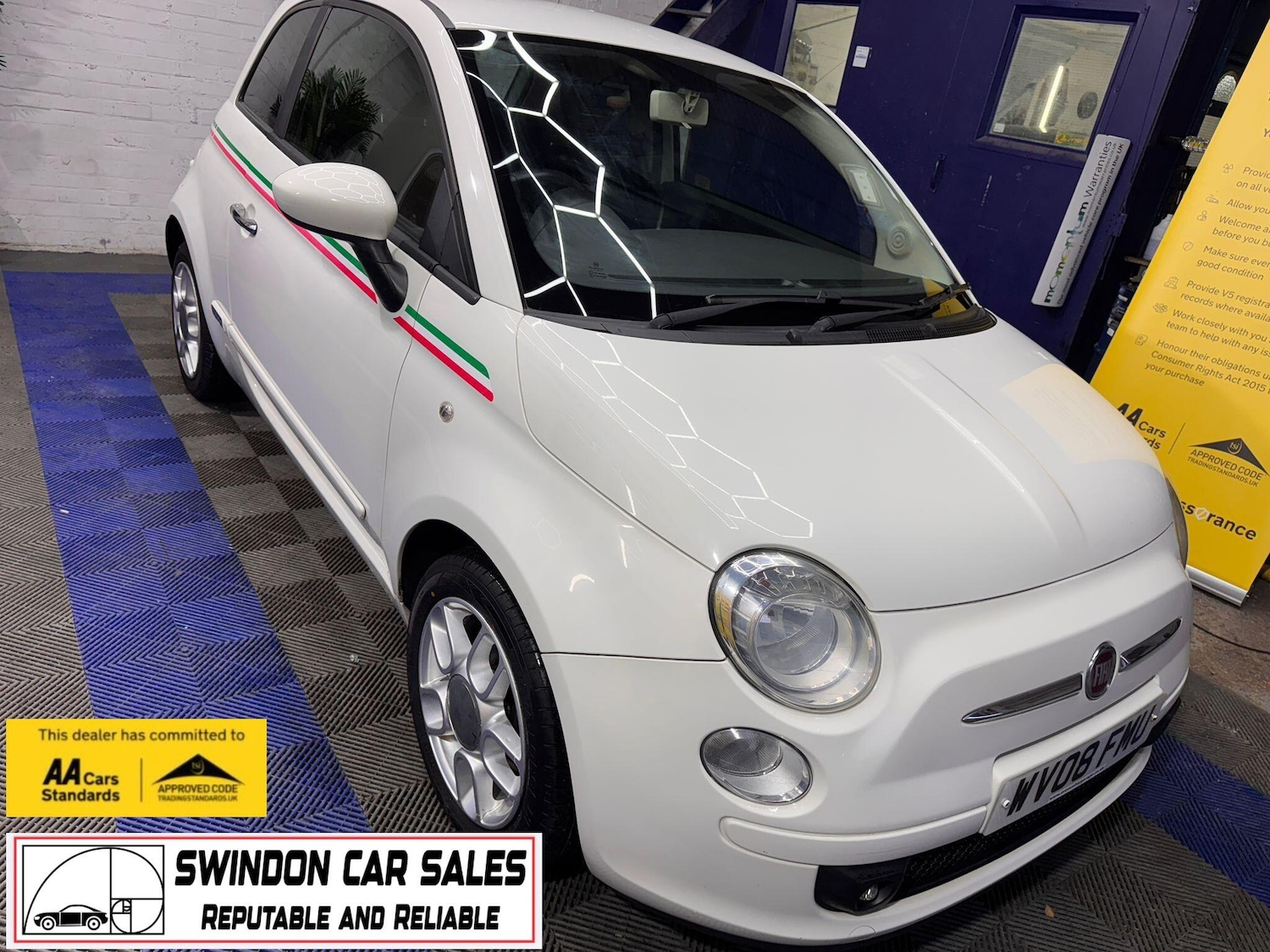 Used Fiat 500 2008 for sale - 76800972: Photo 6