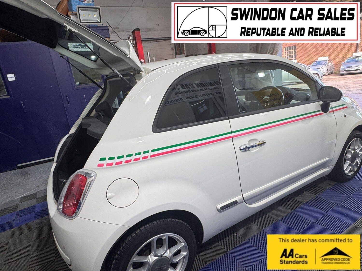 Used Fiat 500 2008 for sale - 76800972: Photo 62