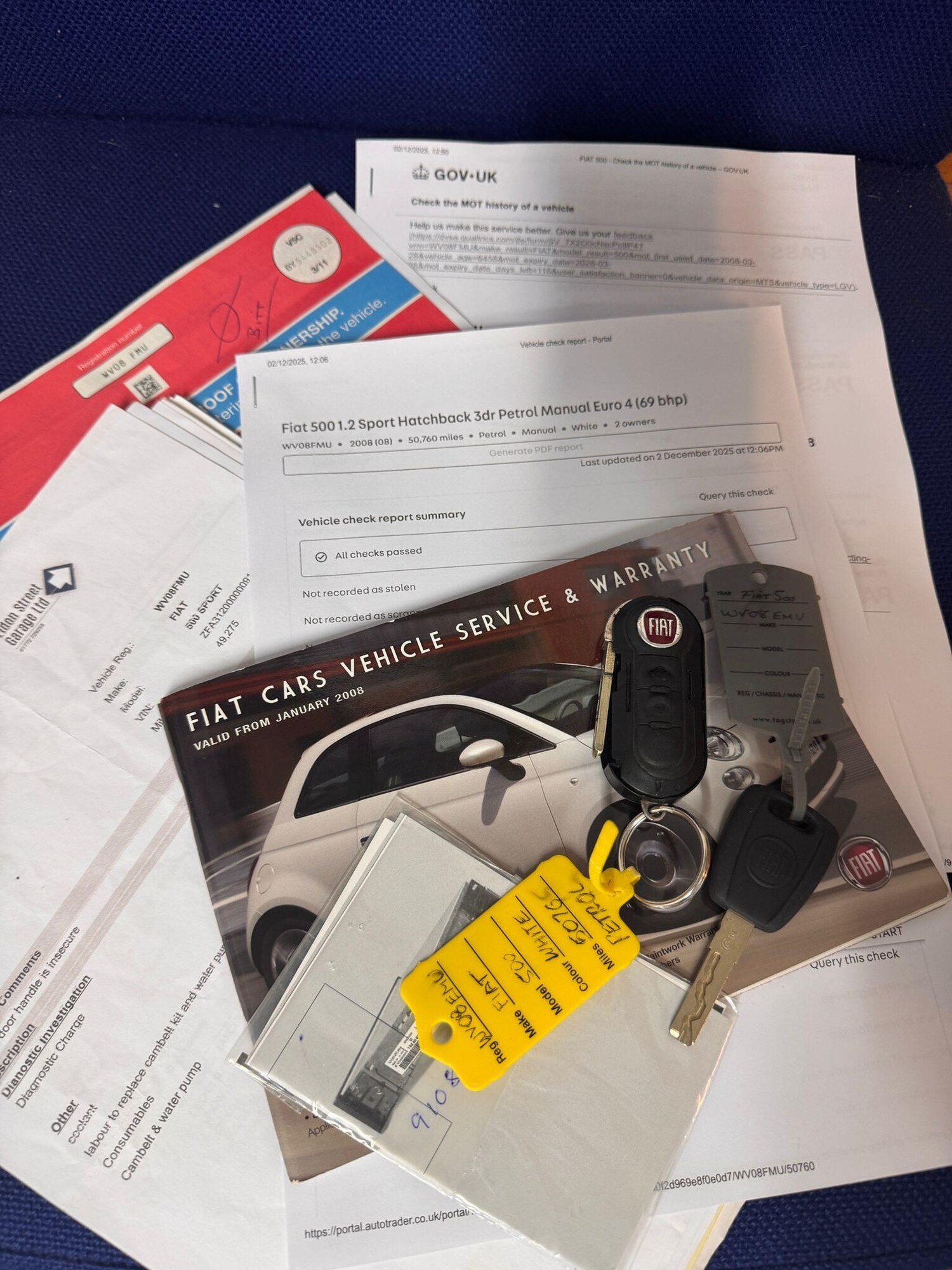 Used Fiat 500 2008 for sale - 76800972: Photo 77