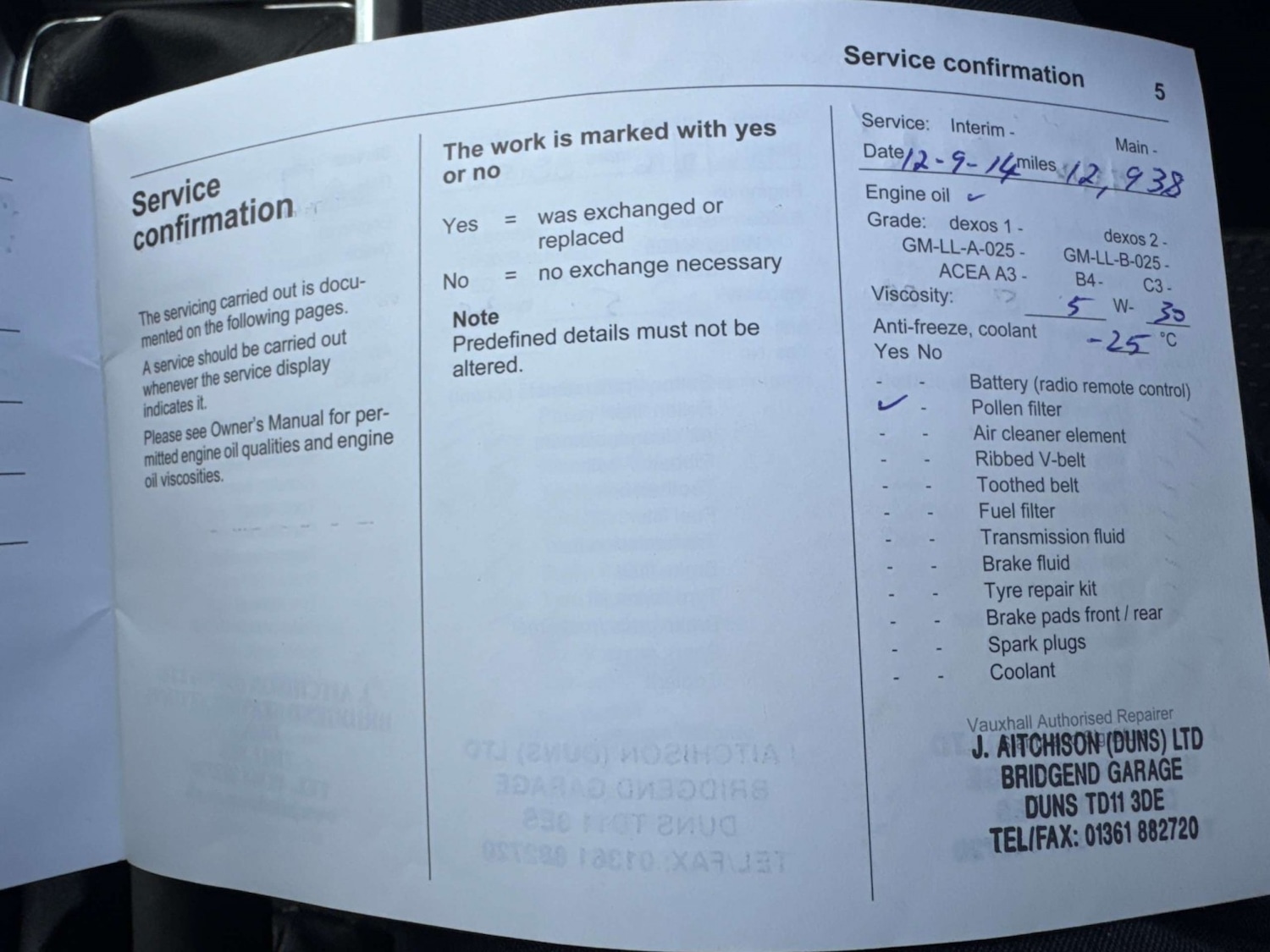 Used Vauxhall Astra 2014 for sale - 76444425: Photo 5