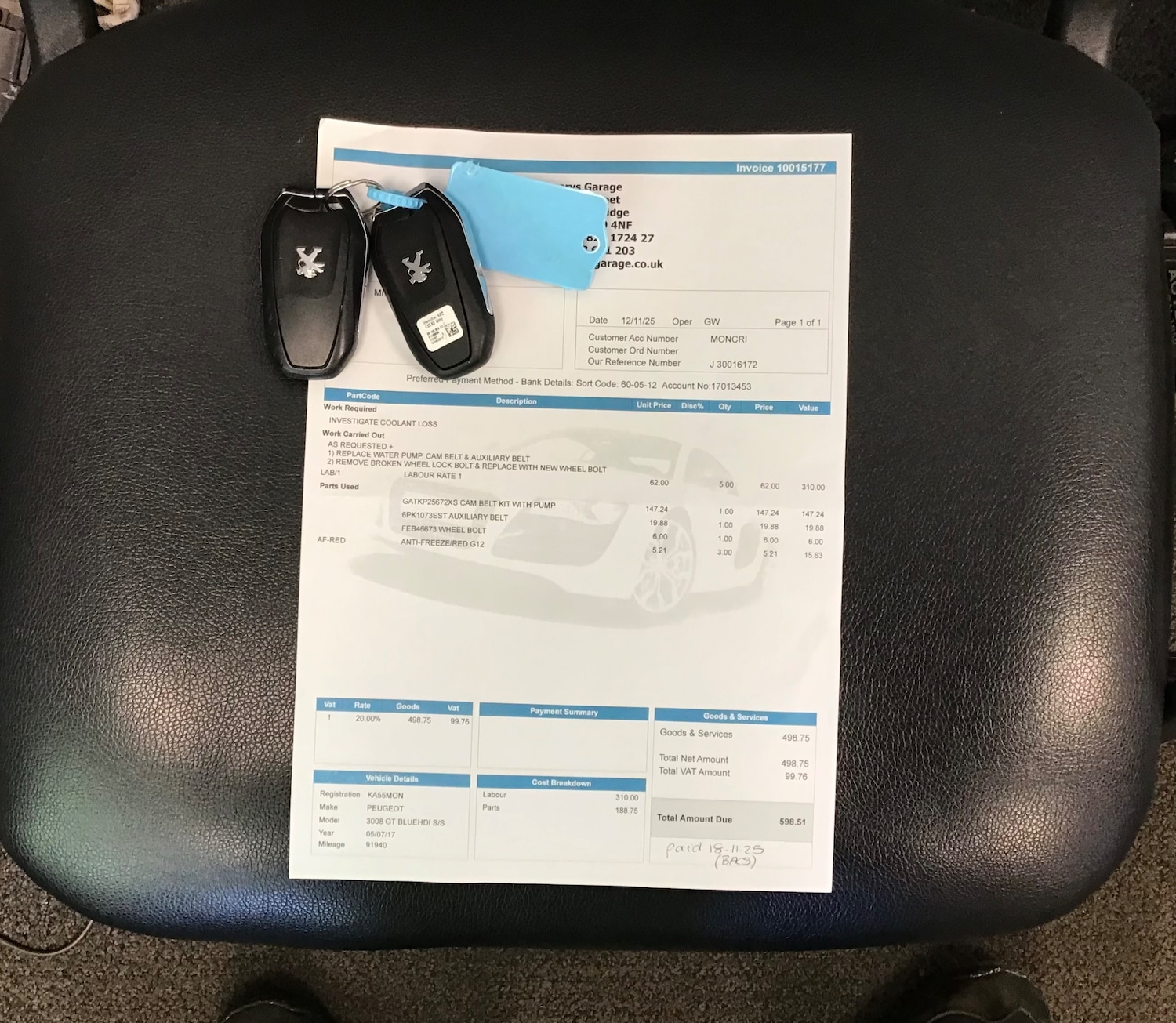 Used Peugeot 3008 2017 for sale - 77403926: Photo 33