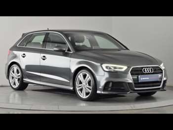 2019 - AUDI A3 1.6 TDI 30 S line Sportback 5dr Diesel S Tronic Euro 6 (s/s) (116