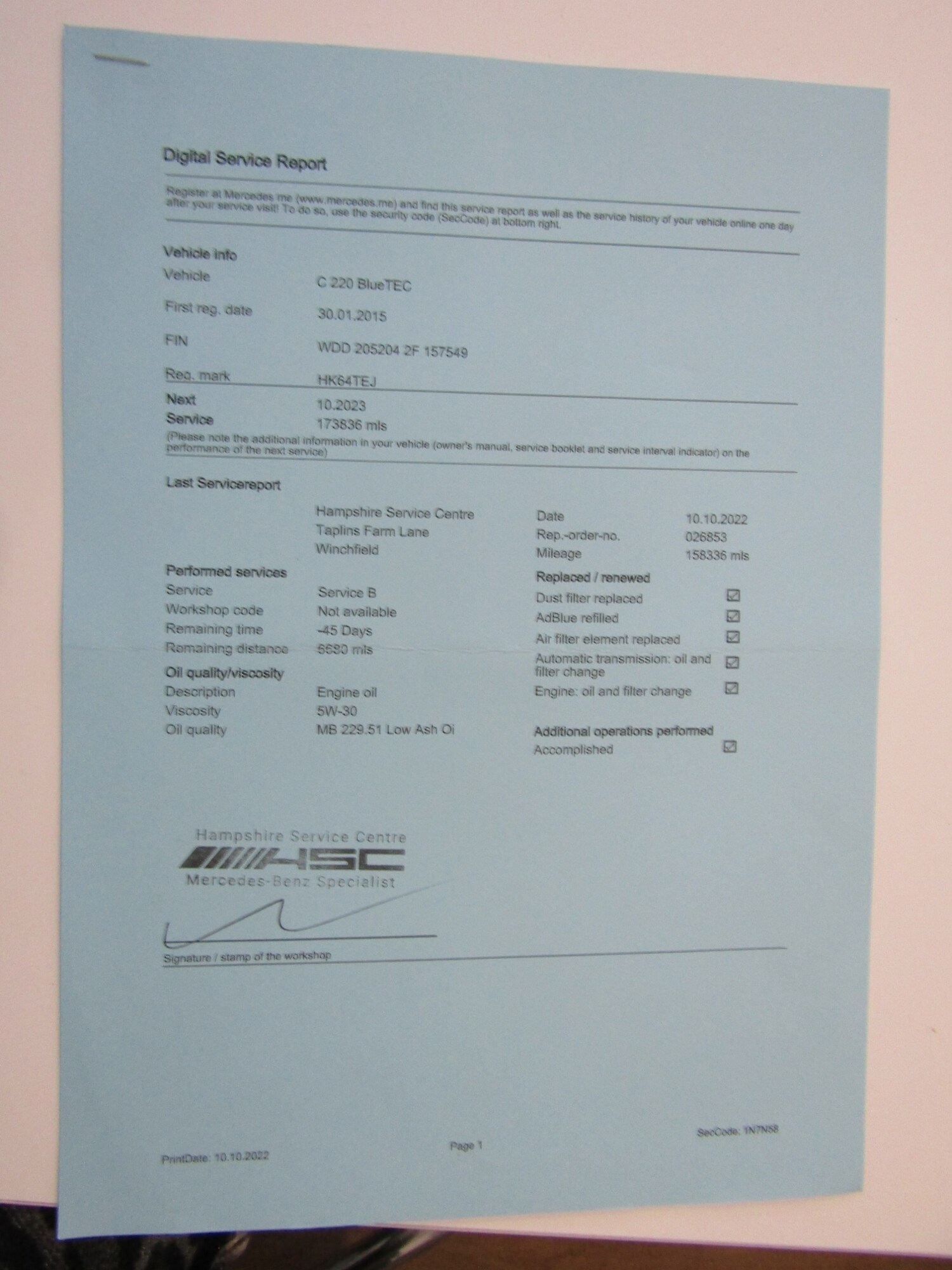 Used Mercedes-Benz C Class 2015 for sale - 77665113: Photo 50