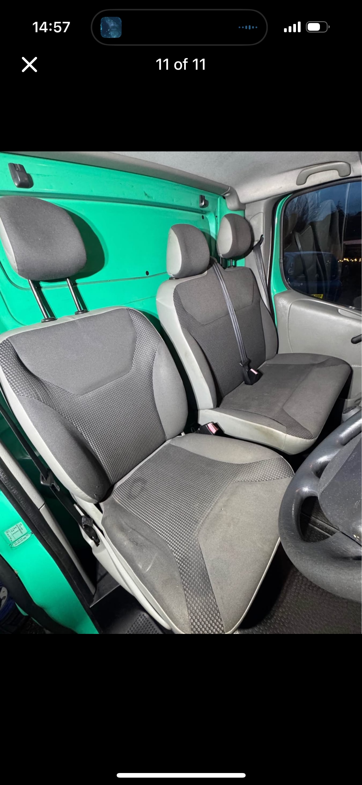 Used Vauxhall Vivaro 2011 for sale - 77147744: Photo 12