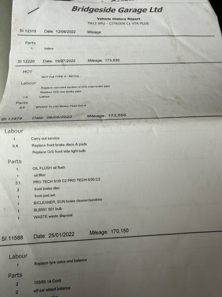 Used Citroen C1 2012 for sale - 78043884: Photo 18