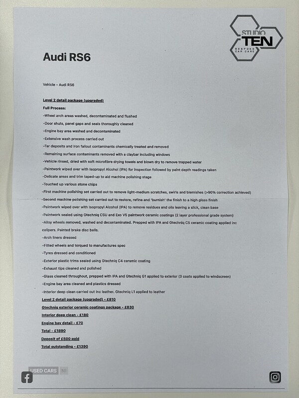 Used Audi RS6 2018 for sale - 76551250: Photo 41