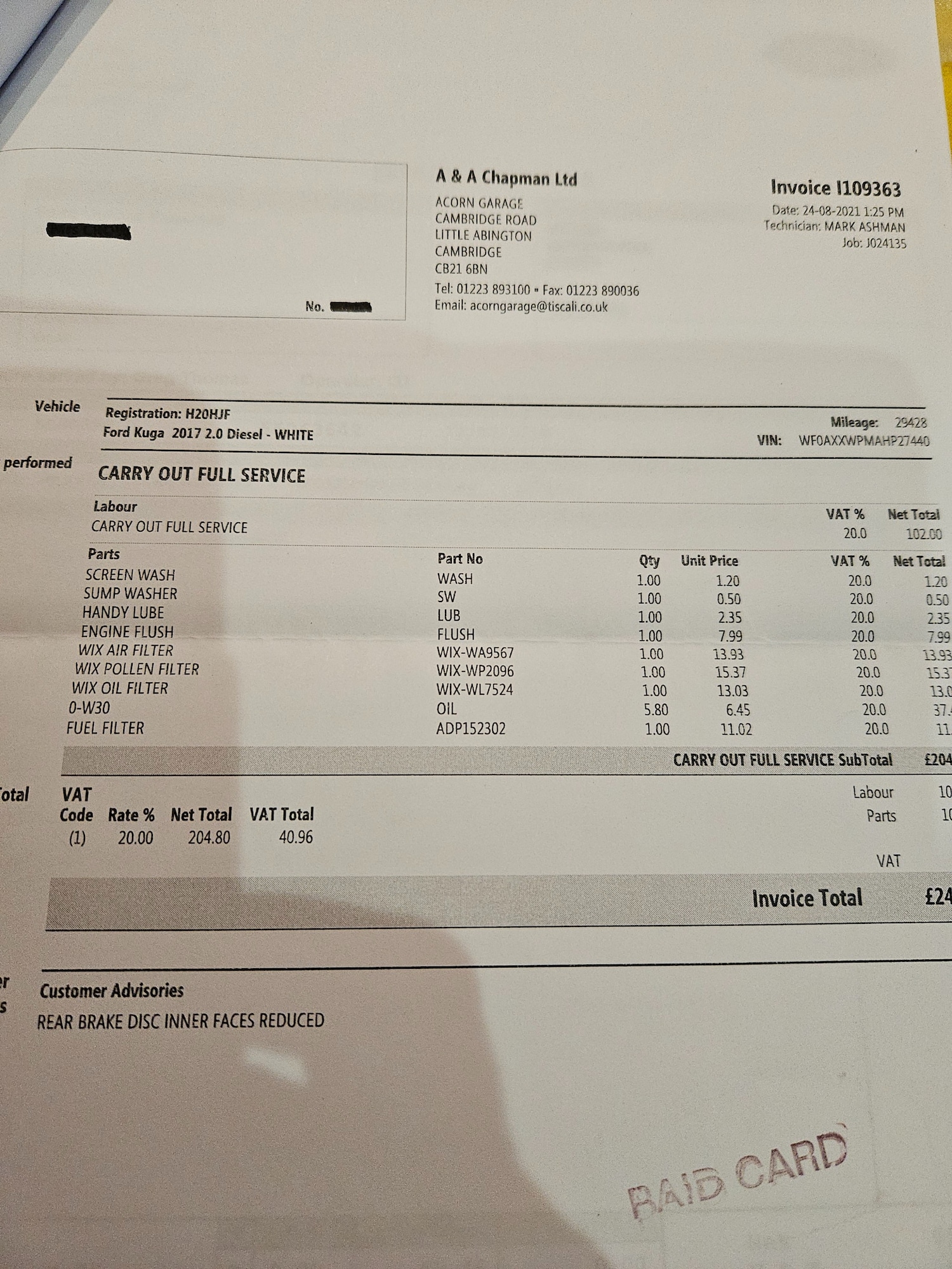 Used Ford Kuga 2017 for sale - 76525774: Photo 30