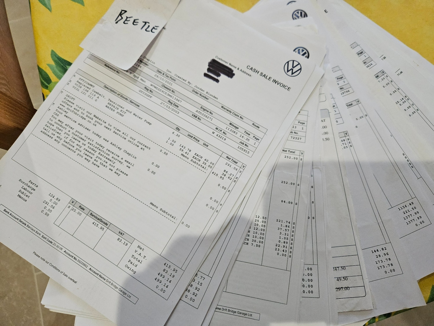 Used Volkswagen Beetle 2003 for sale - 76858697: Photo 24