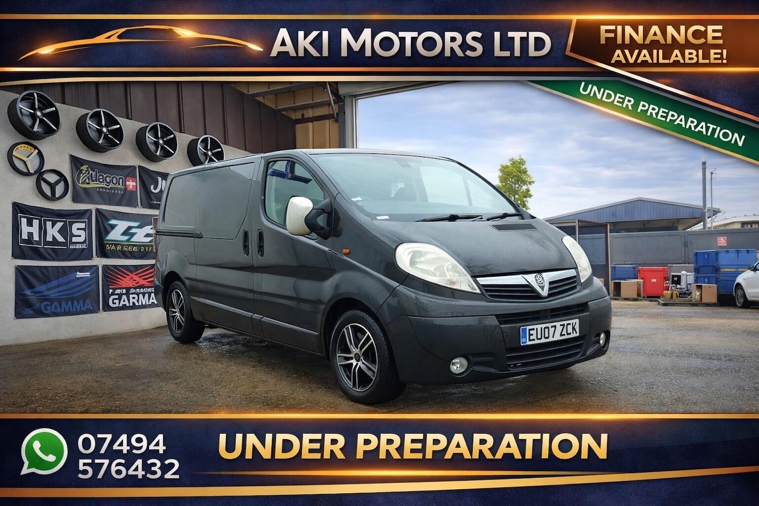 Used Vauxhall Vivaro 2007 for sale - 78125125: Photo 1