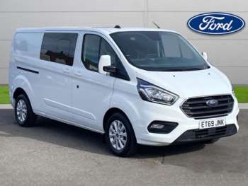 2019 (69) - Ford Transit Custom 2.0 EcoBlue 130ps Low Roof D/Cab Limited Van