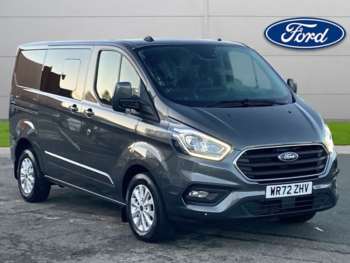 2022 (72) - Ford Transit Custom 2.0 EcoBlue 170ps Low Roof D/Cab Limited Van Auto