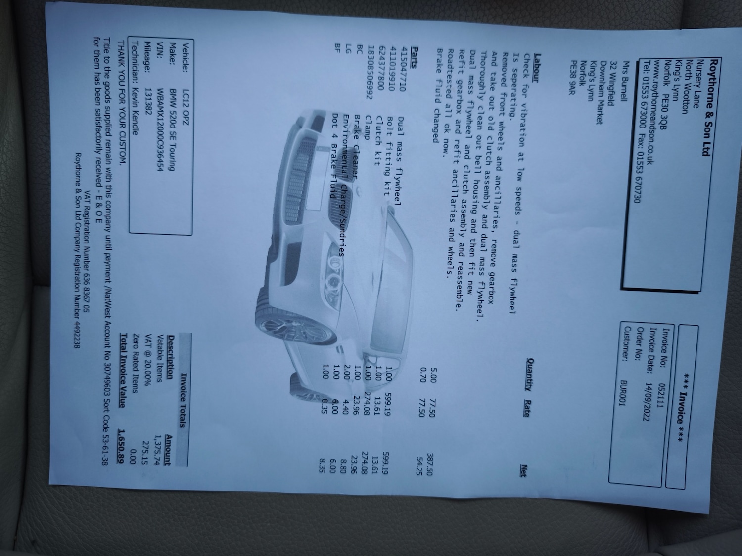 Used BMW 5 Series 2012 for sale - 77733396: Photo 20