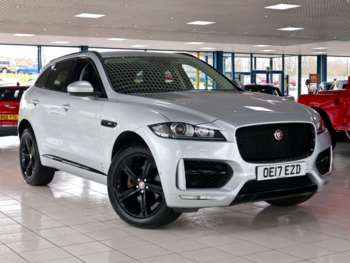 Jaguar, F-Pace 2019 (19) 2.0 R-SPORT AWD 5dr auto (SAT NAV, FULL LEATHER, PRIVACY GLASS)