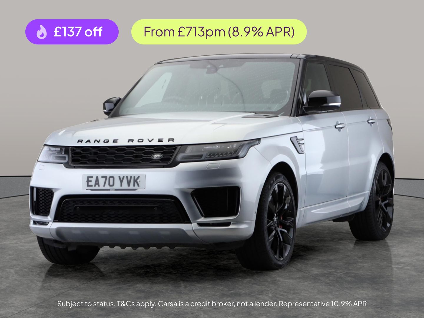 Used Land Rover Range Rover Sport 2020 for sale - 76946547: Photo 1