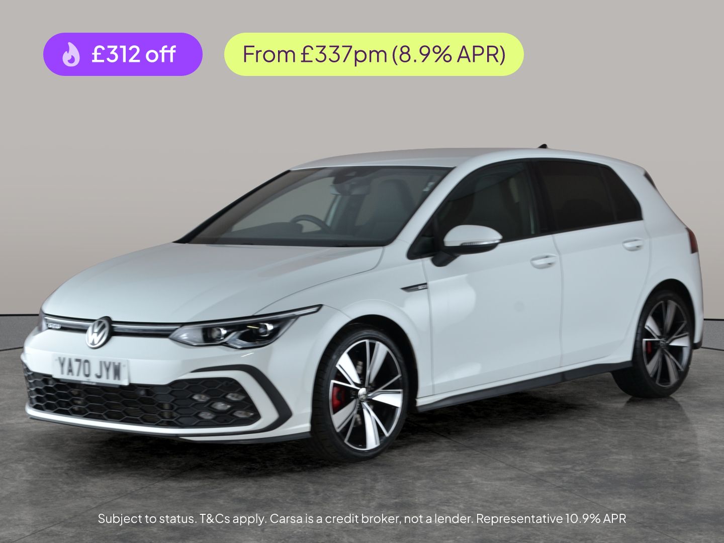 Used Volkswagen Golf 2021 for sale - 77347504: Photo 1