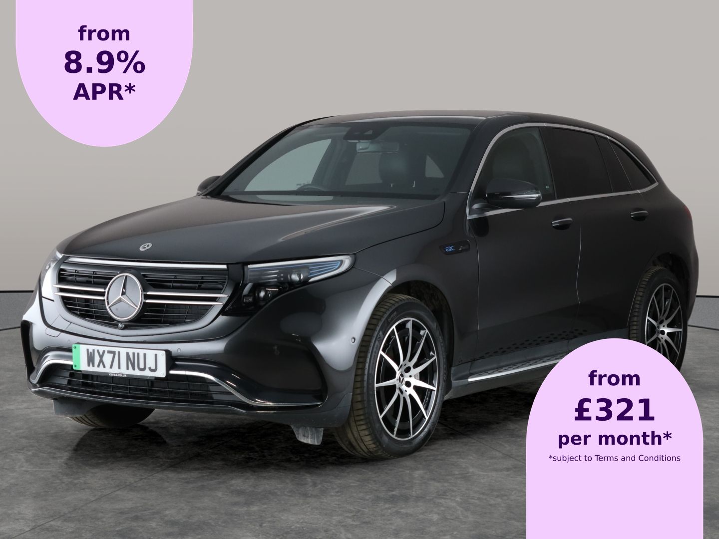 Used Mercedes-Benz EQC 2021 for sale - 76436886: Photo 1