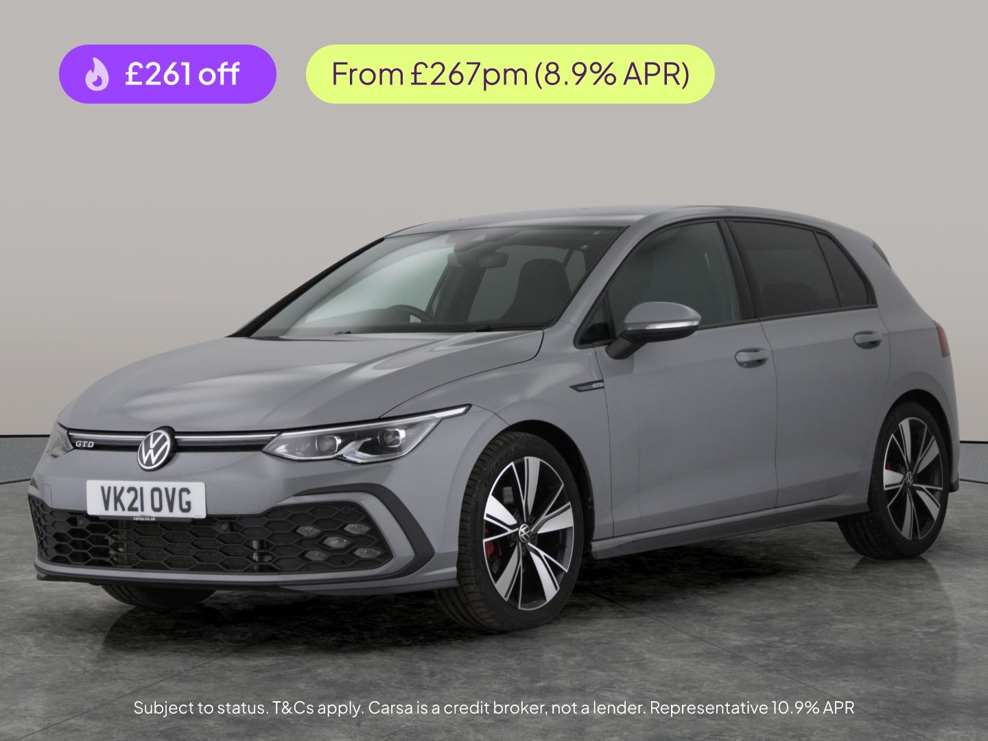 Used Volkswagen Golf 2021 for sale - 78197872: Photo 1