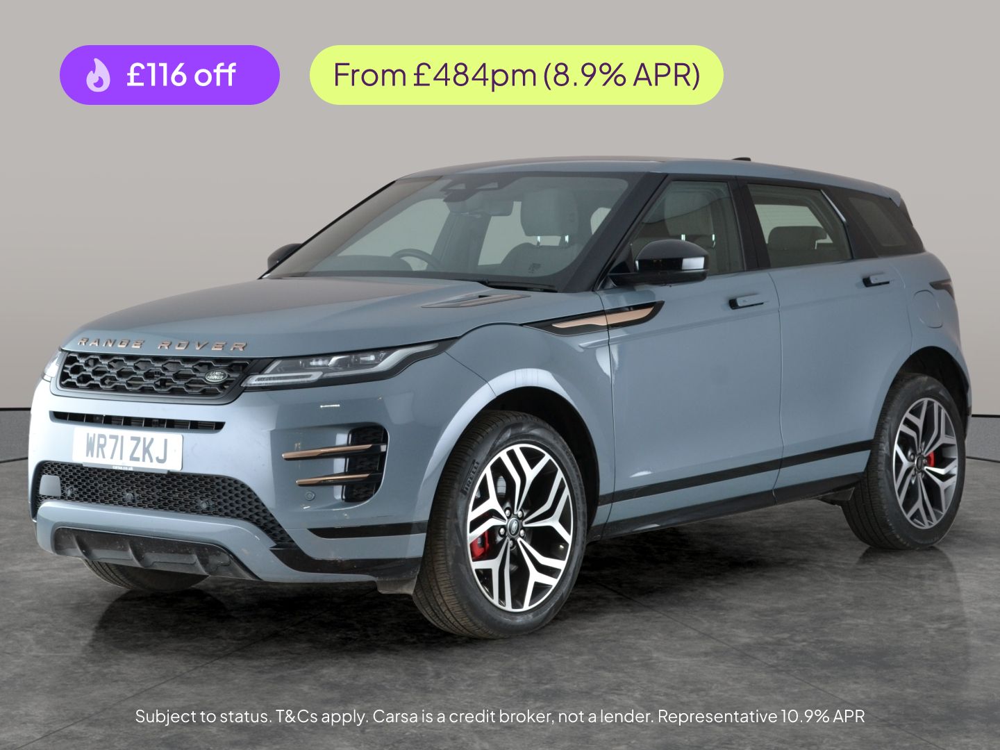 Used Land Rover Range Rover Evoque 2021 for sale - 76937791: Photo 1