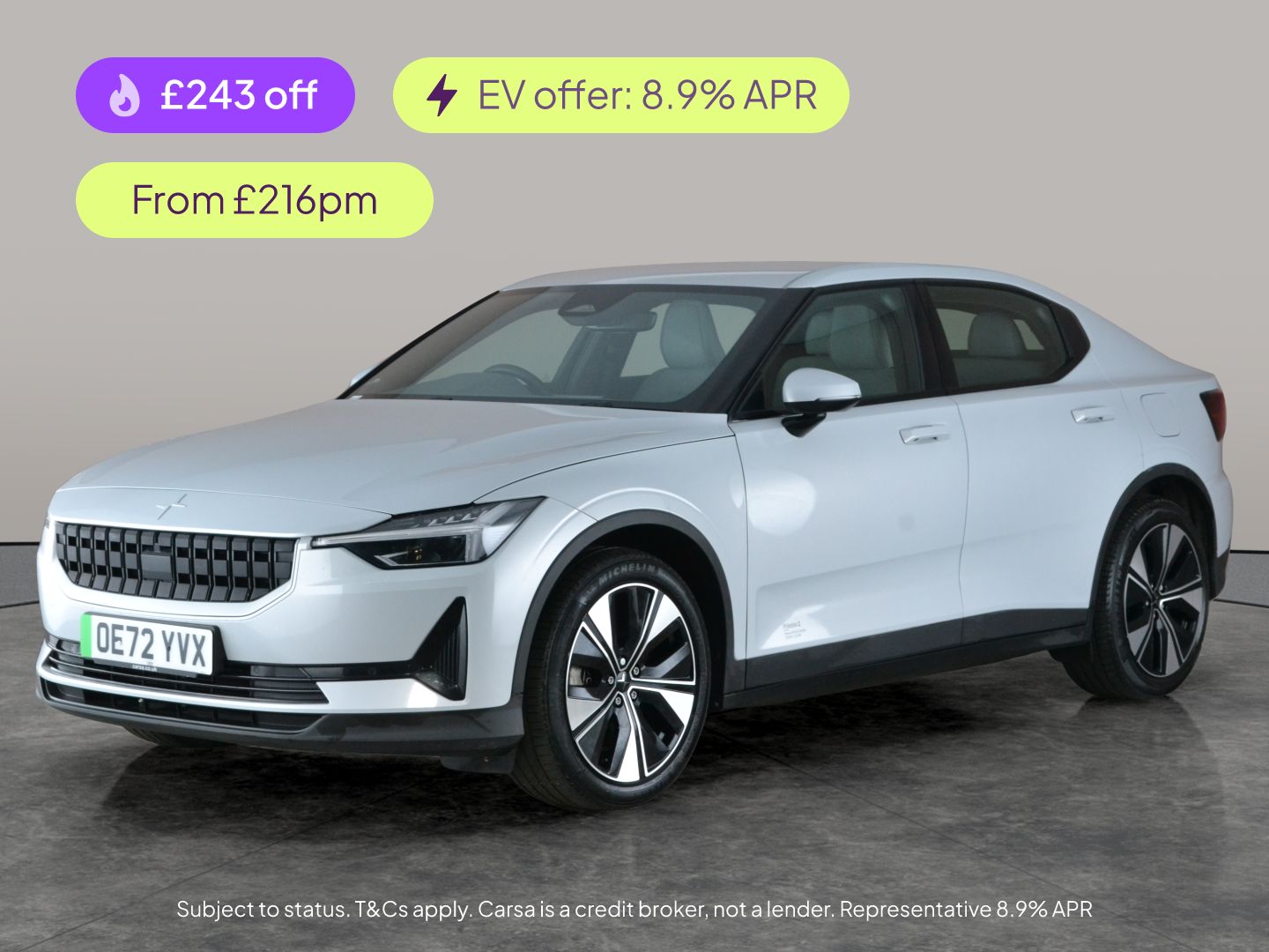 Used Polestar Polestar 2 2022 for sale - 77676089: Photo 1