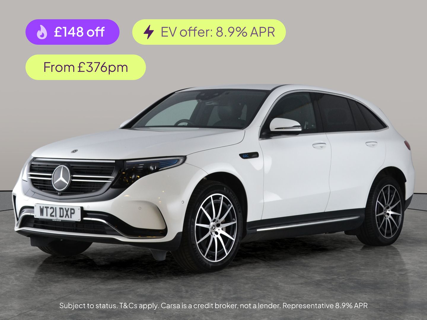 Used Mercedes-Benz EQC 2021 for sale - 76835200: Photo 1