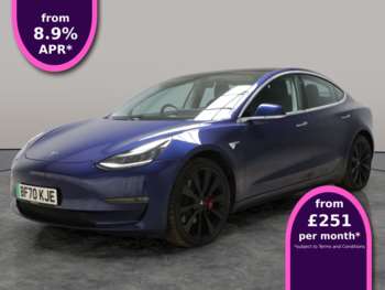 2020 - (Dual Motor) Performance Saloon 4dr Electric Auto 4WDE (Performance Upgrade
