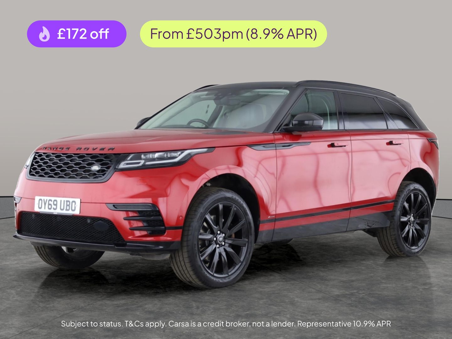 Used Land Rover Range Rover Velar 2019 for sale - 77413083: Photo 1