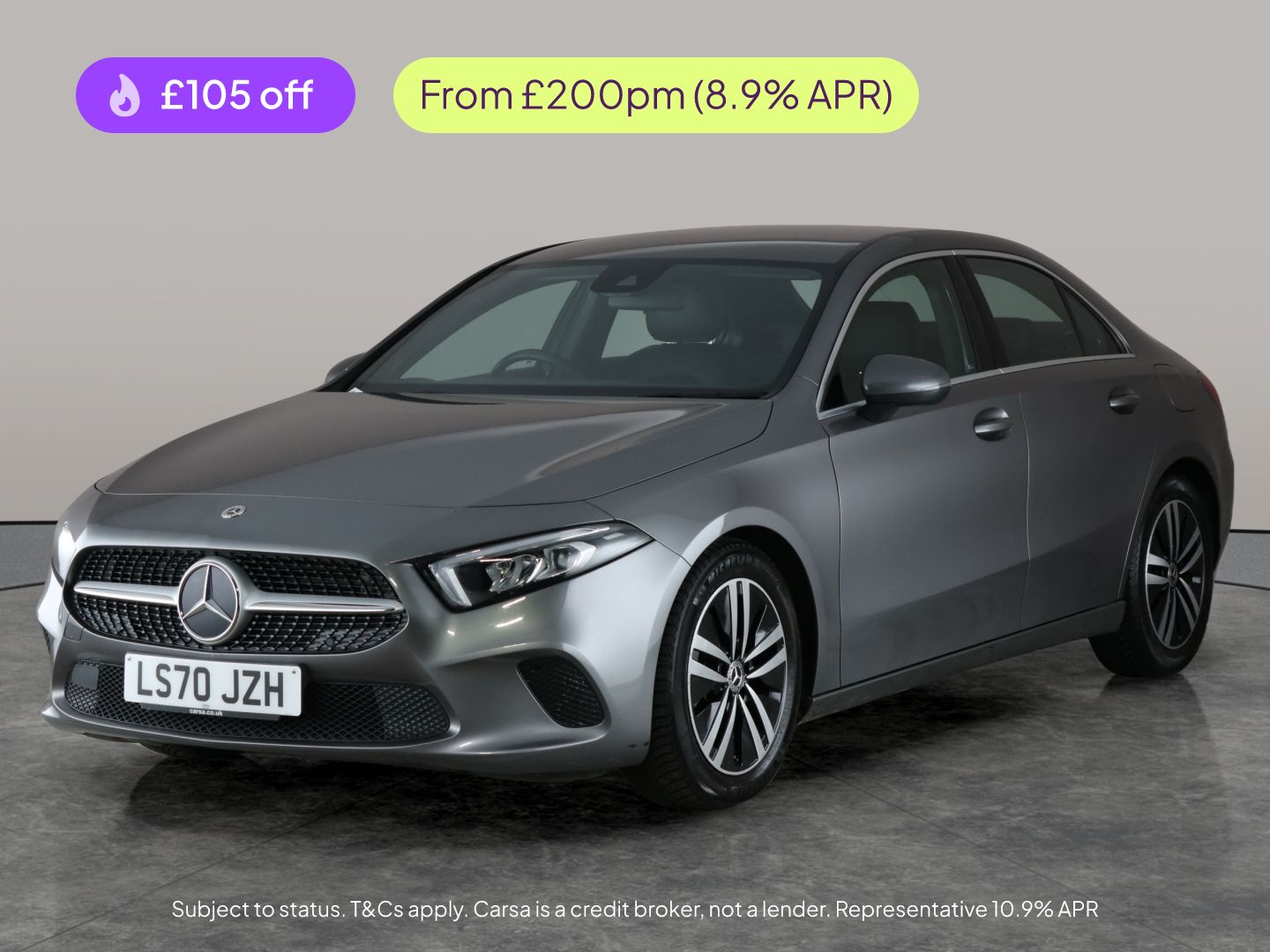 Used Mercedes-Benz A-Class 2020 for sale - 76792695: Photo 1