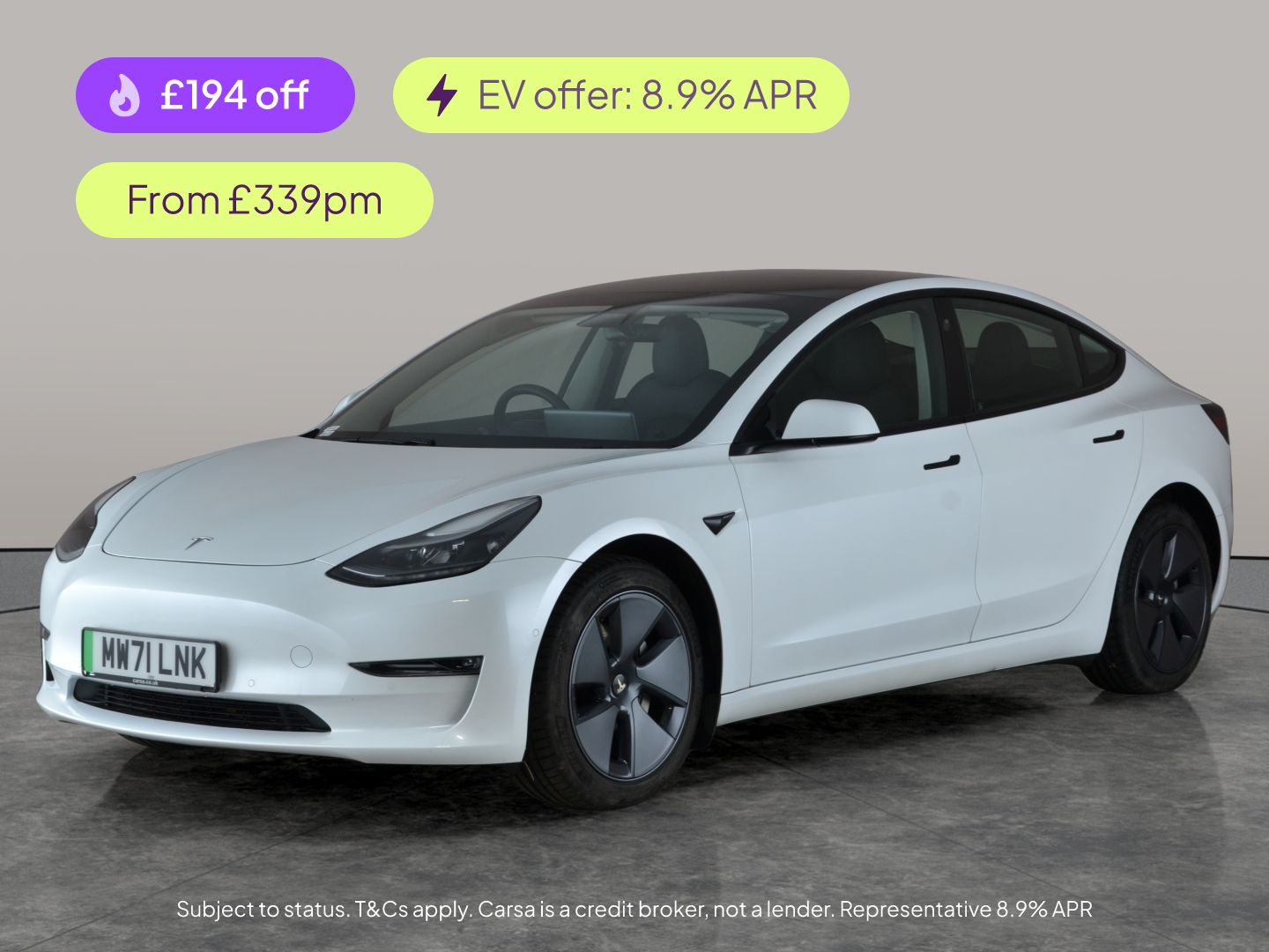 Used Tesla Model 3 2021 for sale - 77675907: Photo 1