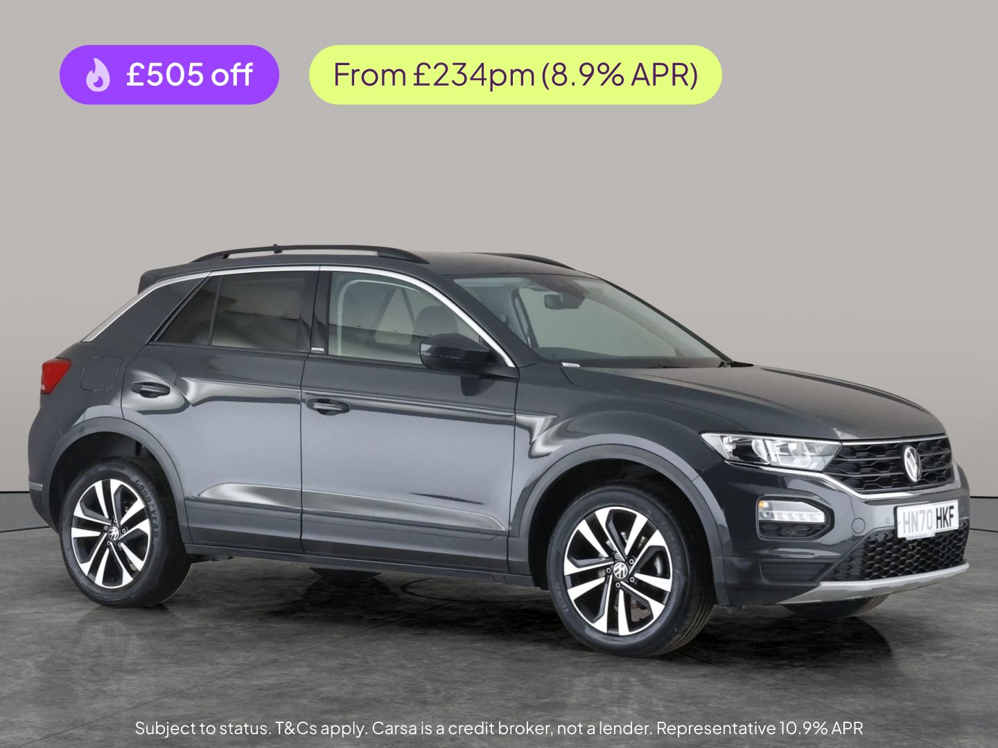 Used Volkswagen T-Roc 2021 for sale - 76750370: Photo 1