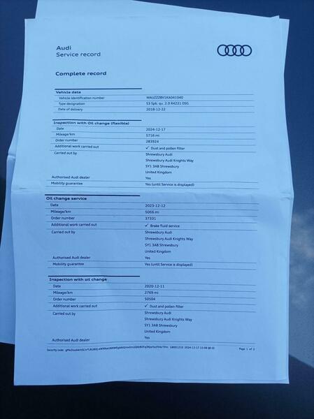 Used Audi S3 2018 for sale - 77976885: Photo 21